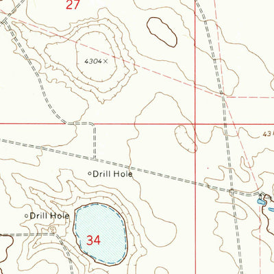 United States Geological Survey Cooper-Good Ranch, NM (1973, 24000-Scale) digital map