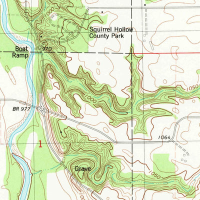 United States Geological Survey Cooper, IA (1982, 24000-Scale) digital map
