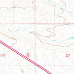 United States Geological Survey Cooper Lake North, WY (1955, 24000-Scale) digital map