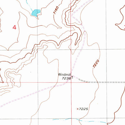 United States Geological Survey Cooper Lake South, WY (1955, 24000-Scale) digital map