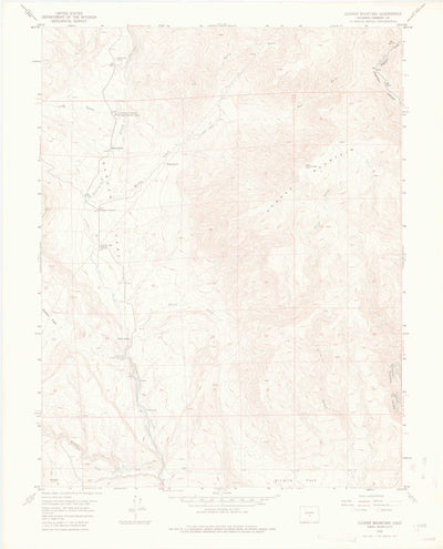 United States Geological Survey Cooper Mountain, CO (1954, 24000-Scale) digital map