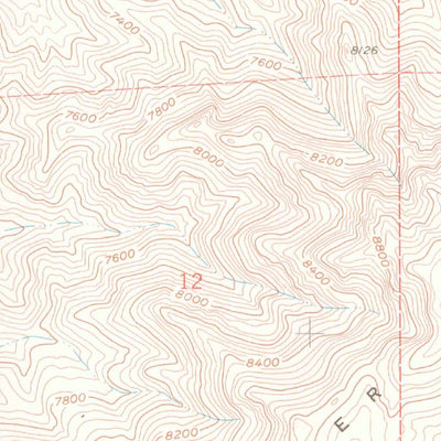 United States Geological Survey Cooper Mountain, CO (1954, 24000-Scale) digital map