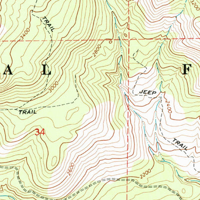 United States Geological Survey Cooper Mountain, WA (1968, 24000-Scale) digital map