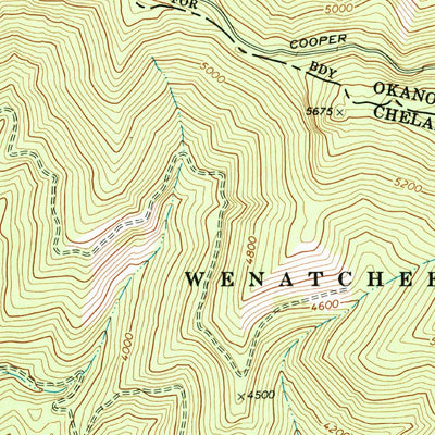 United States Geological Survey Cooper Mountain, WA (1968, 24000-Scale) digital map