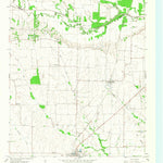 United States Geological Survey Cooper North, TX (1964, 24000-Scale) digital map