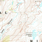 United States Geological Survey Cooper Peak, CA (1990, 24000-Scale) digital map