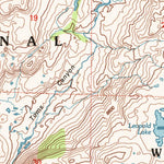 United States Geological Survey Cooper Peak, CA (2001, 24000-Scale) digital map