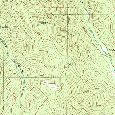United States Geological Survey Cooper Peak, NV (1986, 24000-Scale) digital map