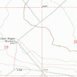 United States Geological Survey Cooper Ranch, NM (1966, 24000-Scale) digital map