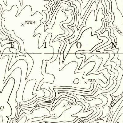 United States Geological Survey Cooper Ridge, AZ (1957, 24000-Scale) digital map