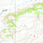 United States Geological Survey Cooper Ridge NE, WY (1968, 24000-Scale) digital map