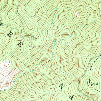 United States Geological Survey Cooper Ridge, WA (1968, 24000-Scale) digital map