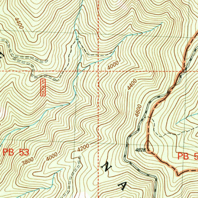 United States Geological Survey Cooper Ridge, WA (2004, 24000-Scale) digital map