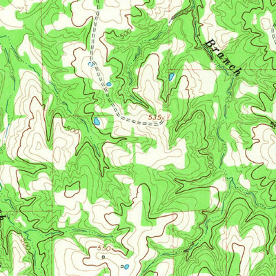 United States Geological Survey Cooper South, TX (1964, 24000-Scale) digital map