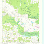 United States Geological Survey Coopers Chapel, TX (1965, 24000-Scale) digital map