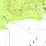 United States Geological Survey Coopers Lake, MT (1968, 24000-Scale) digital map