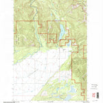 United States Geological Survey Coopers Lake, MT (1999, 24000-Scale) digital map