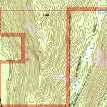 United States Geological Survey Coopers Lake, MT (1999, 24000-Scale) digital map