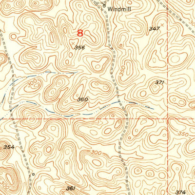 United States Geological Survey Cooperstown, CA (1953, 24000-Scale) digital map