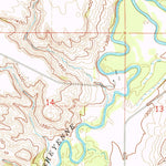 United States Geological Survey Cooperstown East, ND (1961, 24000-Scale) digital map