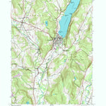 United States Geological Survey Cooperstown, NY (1943, 24000-Scale) digital map
