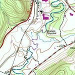 United States Geological Survey Cooperstown, NY (1943, 24000-Scale) digital map