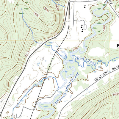 United States Geological Survey Cooperstown, NY (2023, 24000-Scale) digital map