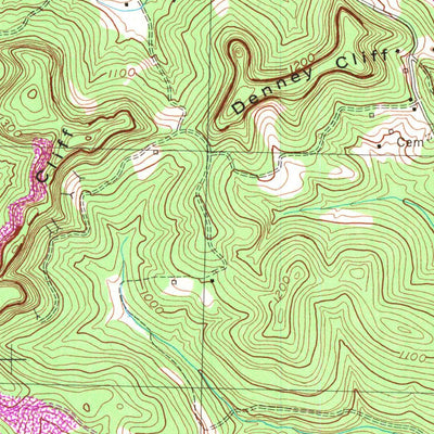 United States Geological Survey Coopersville, KY (1954, 24000-Scale) digital map