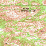 United States Geological Survey Cooperton, OK (1991, 24000-Scale) digital map