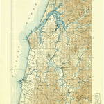 United States Geological Survey Coos Bay, OR (1900, 125000-Scale) digital map