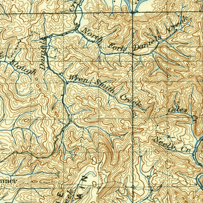United States Geological Survey Coos Bay, OR (1900, 125000-Scale) digital map