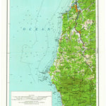 United States Geological Survey Coos Bay, OR (1962, 250000-Scale) digital map
