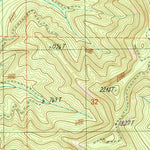 United States Geological Survey Coos Mountain, OR (1990, 24000-Scale) digital map