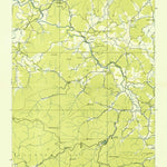 United States Geological Survey Coosa Bald, GA (1935, 24000-Scale) digital map