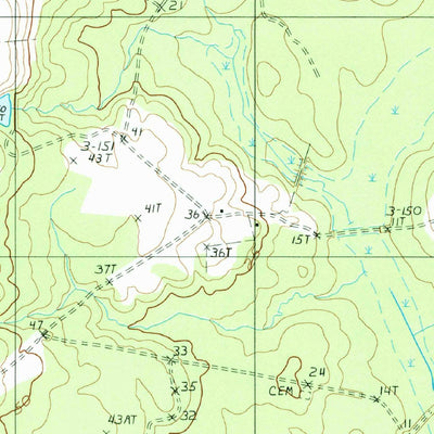 United States Geological Survey Coosawhatchie, SC (1988, 24000-Scale) digital map