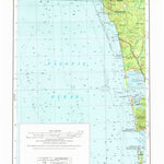 United States Geological Survey Copalis Beach, WA-OR (1957, 250000-Scale) digital map