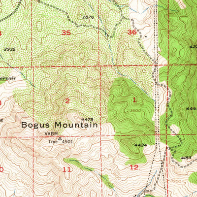 United States Geological Survey Copco, CA (1954, 62500-Scale) digital map