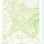 United States Geological Survey Cope Branch, TX (1966, 24000-Scale) digital map