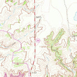 United States Geological Survey Cope Creek, TX (1965, 24000-Scale) digital map