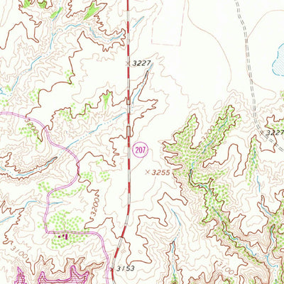 United States Geological Survey Cope Creek, TX (1965, 24000-Scale) digital map