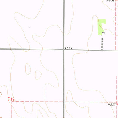 United States Geological Survey Cope NW, CO (1978, 24000-Scale) digital map