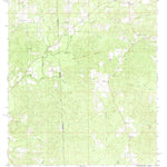 United States Geological Survey Copeland, AL-MS (1974, 24000-Scale) digital map