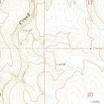 United States Geological Survey Copeland Reservoirs, OR (1972, 24000-Scale) digital map
