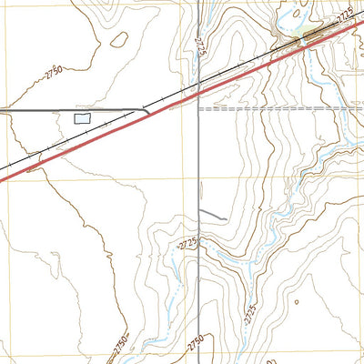 United States Geological Survey Copeland SE, KS (2022, 24000-Scale) digital map