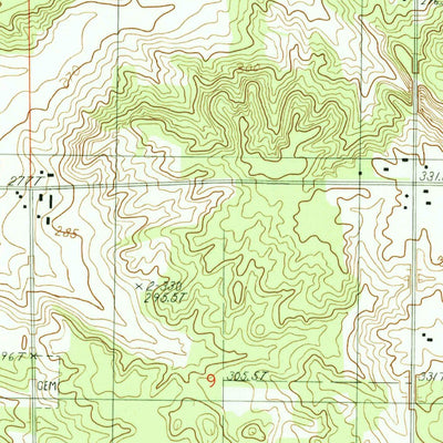 United States Geological Survey Copemish, MI (1987, 24000-Scale) digital map