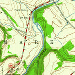 United States Geological Survey Copenhagen, NY (1942, 24000-Scale) digital map
