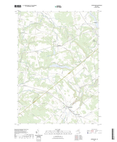 United States Geological Survey Copenhagen, NY (2023, 24000-Scale) digital map