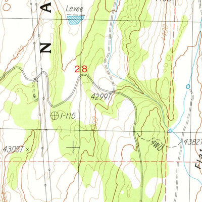 United States Geological Survey Copic, CA (1988, 24000-Scale) digital map