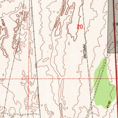 United States Geological Survey Copic, CA (1993, 24000-Scale) digital map