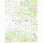 United States Geological Survey Copper Basin Knob, ID (1991, 24000-Scale) digital map